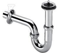 Siphon tubulaire 5/4"x5/4"x60 laiton chromé 111298