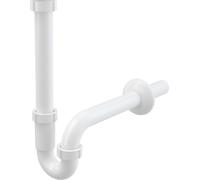 Siphon tubulaire AlcaDrain A80-DN32 avec un écrou-raccord 5/4