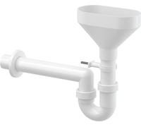 Siphon tubulaire Alcadrain avec entonnoir pour l'égouttement des condensats DN40