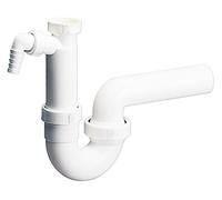 Siphon tubulaire Dallmer 100/1 m 1 raccord pour appareil de lavage 11/2 xDN 50