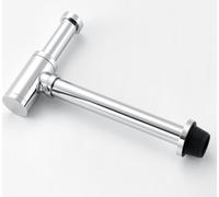 Siphon tubulaire universel Siphon Vanne de vidange 1/4" réglable en hauteur pour lavabo lavabo