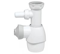 Siphon universel avec prise machine à laver, 30718741 WIRQUIN