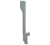 Siphon universel d'évacuation de machine à laver sortie horiz avc entonnoir dble