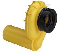 Siphon urinoir horizontal Ø 50 plastique jaune 492465