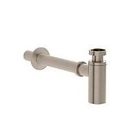 Siphon VitrA Design A4512334 Nickel brossé, G 1 1/4, pour lavabo