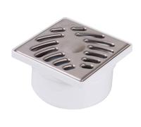 siphonnette - avec grille inox - sortie verticale docia - diamètre 50 / 40 mm pvc - nicoll sihj10i