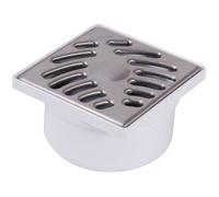 Siphonnette - NICOLL - DOC - Grille inox - Diamètre 50mm - Sortie verticale