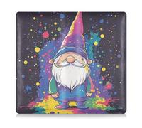 siphylline Art Gnome Porte-cartes en cuir synthétique pour documents essentiels, permis de conduire, cartes