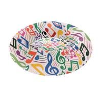 siphylline Coussin pour chat de petite taille avec symboles musicaux colorés pour soulager l'anxiété