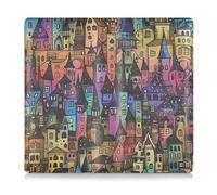 siphylline Dream Castle Étui portefeuille en cuir synthétique pour toutes les voitures, camions, motos, remorques ou bateaux, Style d'animation du château de rêve, 1 size