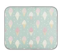 siphylline Green Ice Cream Summer Dog House Coussin rafraîchissant pour chien pour chiot Manta Fria para Perros Taille S