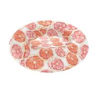 siphylline Lit chaud et confortable en forme de tranches de pamplemousse pour animaux de compagnie de taille moyenne