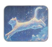 siphylline Nature American Shorthair Chat Summer Cat Tapis de refroidissement Extérieur Auto-rafraîchissant Couverture pour Chiot Extérieur Pliable Manta Rafraîchissante para perro S