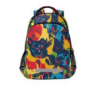 siphylline Sac à dos coloré pour enfants avec grands sacs à livres pour mochila élémentaire para ni?os