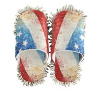 siphylline Serpillière en microfibre pour nettoyer la poussière de la maison, Stars and Stripes 4 juillet, Large