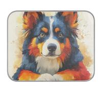 siphylline Tapis de refroidissement pour chien mignon à l'aquarelle pour chiens - Tapis auto-rafraîchissant pour chiens canins - Tapette d'été Frio para Perros S