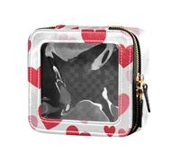 siphylline You Are Mine Trousse de maquillage transparente pour sac à main, trousse de toilette, trousse de maquillage pour voyage, you are mine, 1 size