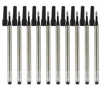 Sipliv recharges de rollerball à vis, paquet de 10 PCS, 0,7 mm, encre noire