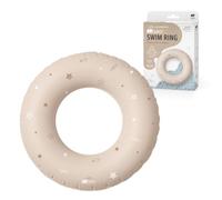 SIPO Bouée de natation gonflable pour enfants de 3 à 6 ans, 50 cm, pour apprendre à nager, pour piscine, plage, vacances, 15 à 30 kg (beige)