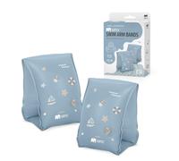 SIPO Brassards gonflables bleus pour enfants de 3 à 6 ans, aide à la natation pour s'entraîner dans l'eau, 15-30 kg, pour piscine, plage et vacances