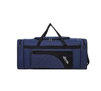 Sipobuy Sac de Voyage Pliable 80 L - Sac de Sport - Compartiment à Chaussures - Léger et imperméable - Grande capacité - Unisexe - Bleu, Bleu