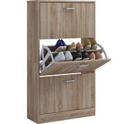 Sipos L Armoire à chaussures 3 tiroirs, imitation chêne Sonoma.