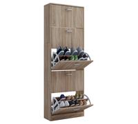 Sipos XL Armoire à chaussures 5 tiroirs, imitation chêne Sonoma.