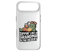 Sippin Like A Grandma in The Desert Cactus Fun Coque pour iPhone Air