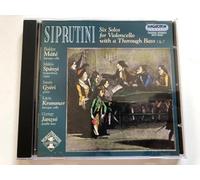 Siprutini - Six Solos pour Violoncelle Et Basse Continue OP. 7 [Import]