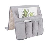 SIQITECH Accoudoir de Canapé Sac de Rangement 5 Poches Sac de Rangement de Canapé Organiseur à Suspendre Organiseur de Canapé Chaise pour Télécommande Magazine Téléphone Portable IPad Lunettes