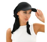 SIQITECH Chapeau Hijab Musulman Bandana Femmes Coton Foulard Casquettes avec Bonnet Intégré pour Femme Châle Islamique Voile pour Baptême Prières Célébrations