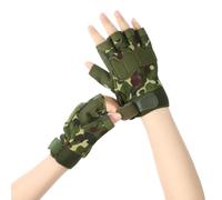 SIQITECH Gants Cyclisme Demi-Doigts Eté Homme Mitaines de VTT Antidérapant Gants de Gym Anti-Choc Respirants Mitaines de Vélo MTB Anti-Dérapage pour Cycliste Musculation Sports Haltérophilie Fitness