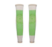 SIQITECH Genouillères Longues Auto-Chauffantes Protège-Genou Thermique Homme Femme Protège-Jambes Résistant au Froid 2 Pièces Genouillère de Compression pour Arthrite Douleurs Articulaires
