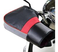 SIQITECH Vélo Guidon Mitaines Réfléchissant Homme Femme Manchons d'hiver Imperméables pour Guidon Vélo Manchons de Moto Gants Coupe Vent Gants de VTT Moto BMX VTC Trottinette Scooter Noir 28 X 35 cm