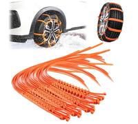 SiQiYu 40 PCS Reusable Anti Snow Chains of Car, Reusable Car Anti-Snow Chains, Reusable Snow Tire Chains, Snow Chains for Car Tires, Snow Chains for Pickup Trucks