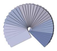 SIQUK 36 Pièces Papier Abrasif Assortiment 1500 2000 2500 3000 5000 7000 Papier Abrasif à Grain élevé de 9 x 3,6 Pouces pour le Ponçage Automobile de Meubles en Bois