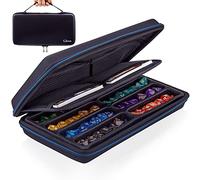 SIQUK Étui à Dés Boîte de Rangement pour Dés Jeu de Role avec Poignée pour DND Dés RPG et Jeux de Table