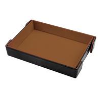 SIQUK Plateau de Dés Magnétique Piste de Dés Pliable Rectangulaire Dice Tray pour DND RPG Jeux de Table, Camel