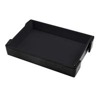 SIQUK Plateau de Dés Magnétique Piste de Dés Pliable Rectangulaire Dice Tray pour DND RPG Jeux de Table, Noir