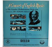 Sir Adrian Boult - Decca - LXT 5015: A Concert of English Music: Sir Adrian Boult: London Philharmonic Orchestra: Vinyl LP
