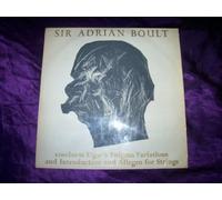 Sir Adrian Boult / London Philharmonic Orchestra - T 158 Elgar Enigma/Intro & Allegro LPO Adrian Boult LP