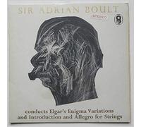 Sir Adrian Boult - Sir Adrian Boult Conducts Elgar's Enigma Variations and Introduction and Allegro For Strings [LP]