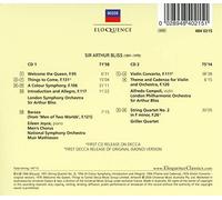 Sir Arthur Bliss: The Decca Originals [Audio CD] NEUF