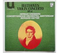Sir Colin Davis, Concertgebouw Orchestra Amsterdam - 410 483 ARTHUR GRUMIAUX Beethoven Violin Concerto LP