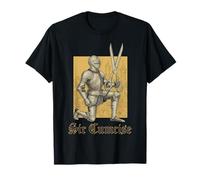 Sir Cumcise Mème médiéval Chevalier Renaissance Graphique drôle T-Shirt