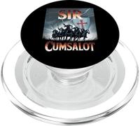 Sir Cumsalot Humour Chevalier Croisé Médiéval Fantasy Gag PopSockets PopGrip pour MagSafe