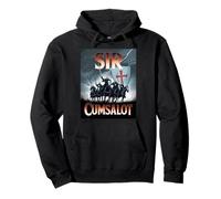 Sir Cumsalot Humour Chevalier Croisé Médiéval Fantasy Gag Sweat à Capuche