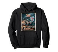 Sir Cumsalot Humour Chevalier Croisé Médiéval Fantasy Gag Sweat à Capuche