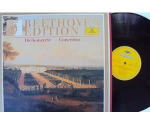Sir Eugene Goossens, Ferdinand Leitner, Wilhelm Kempff, David Oistrach, Pierre Fournier, Geza Anda, Herbert von Karajan, Ferenc Fricsay, - Beethoven Edition Vol. 2 Die Konzerte - Concertos. Sir Eugene Goossens, Ferdinand Leitner, Wilhelm Kempff, David Oistrach, Pierre Fournier, Geza Anda, Herbert von Karajan, Ferenc Fricsay, Stereo