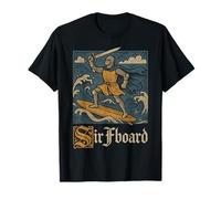 Sir Fboard Mème médiéval Chevalier Renaissance Graphique drôle T-Shirt
